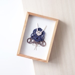 【今季限定カラー】水引で結ぶ 節句のフレーム（兜）