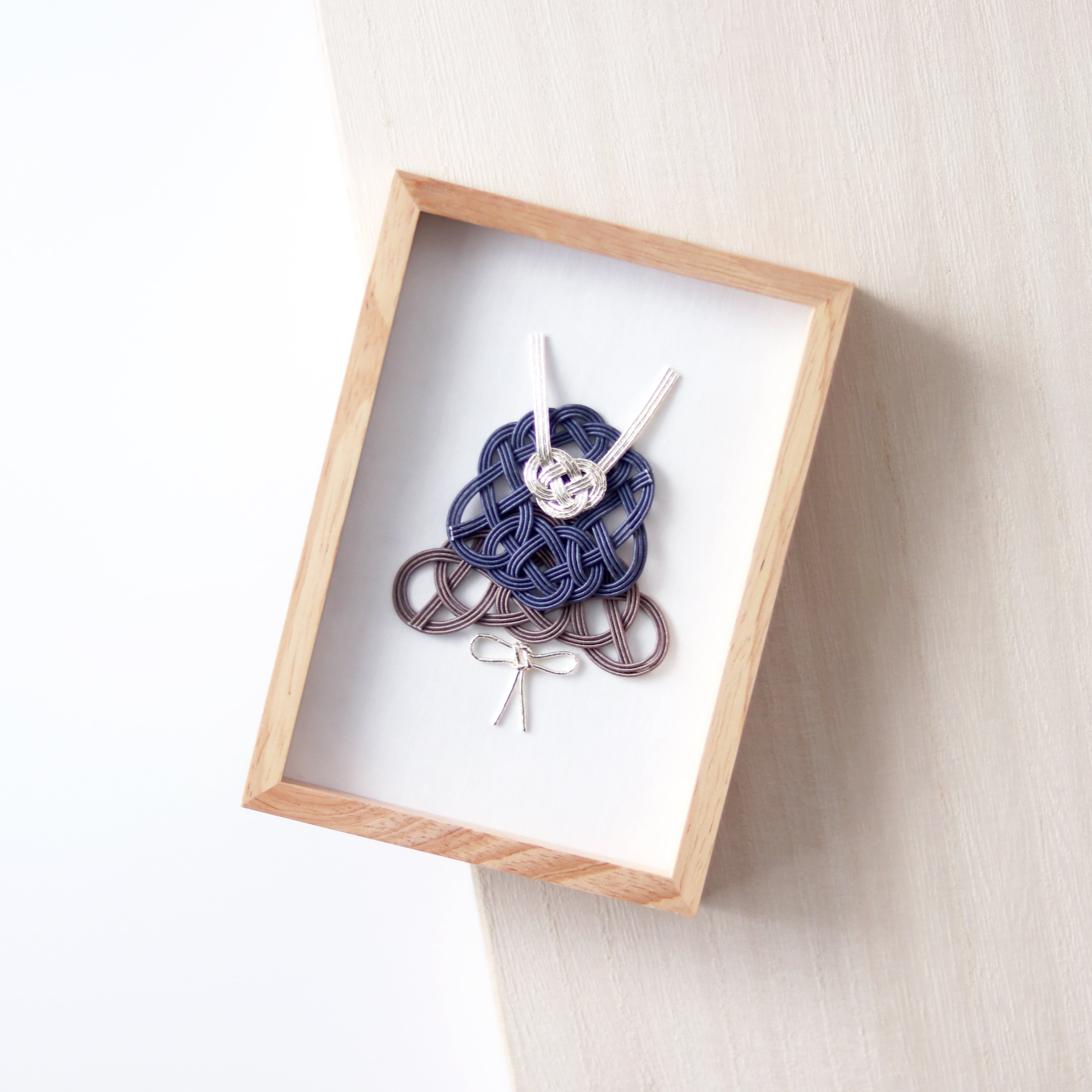 【今季限定カラー】水引で結ぶ 節句のフレーム(兜)