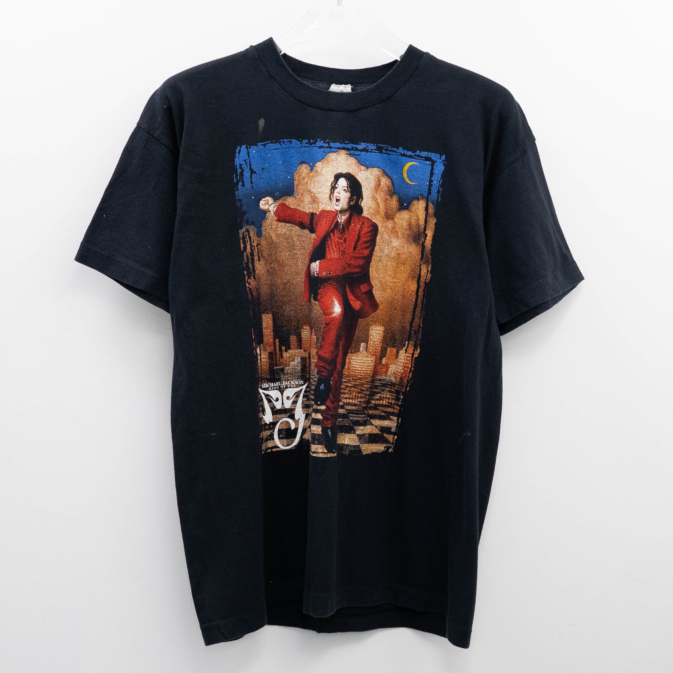 Michael Jackson " History World Tour 1996/97 " Cut Tag Fits L 【A9-155】