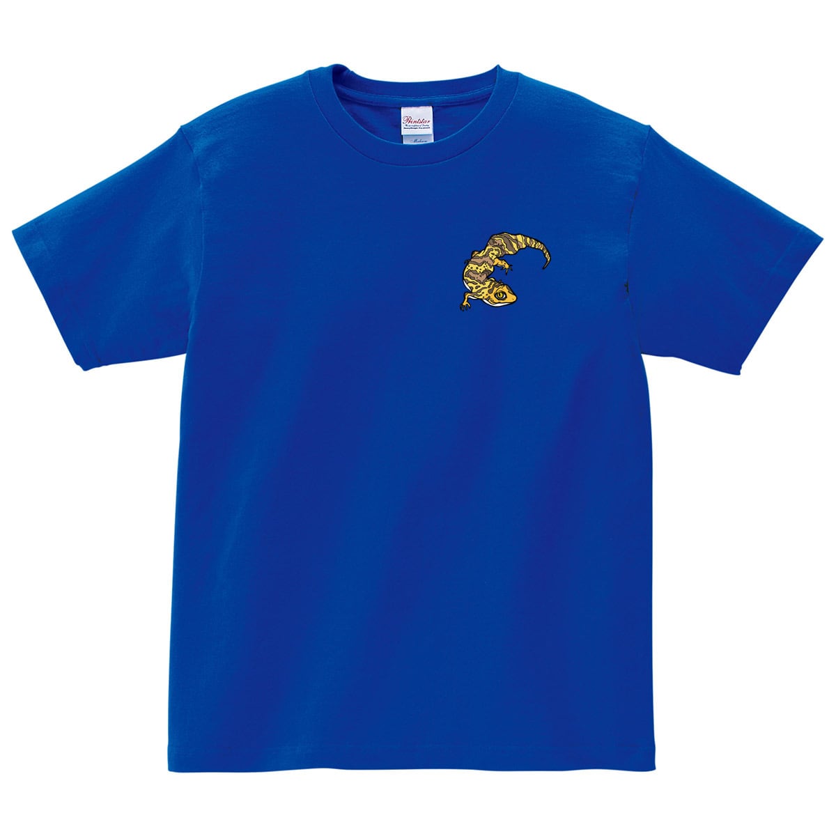 シマシマ 爬虫類 レオパ イラスト Tシャツ am78 検索） レオパードゲッコー 餌 飼い方