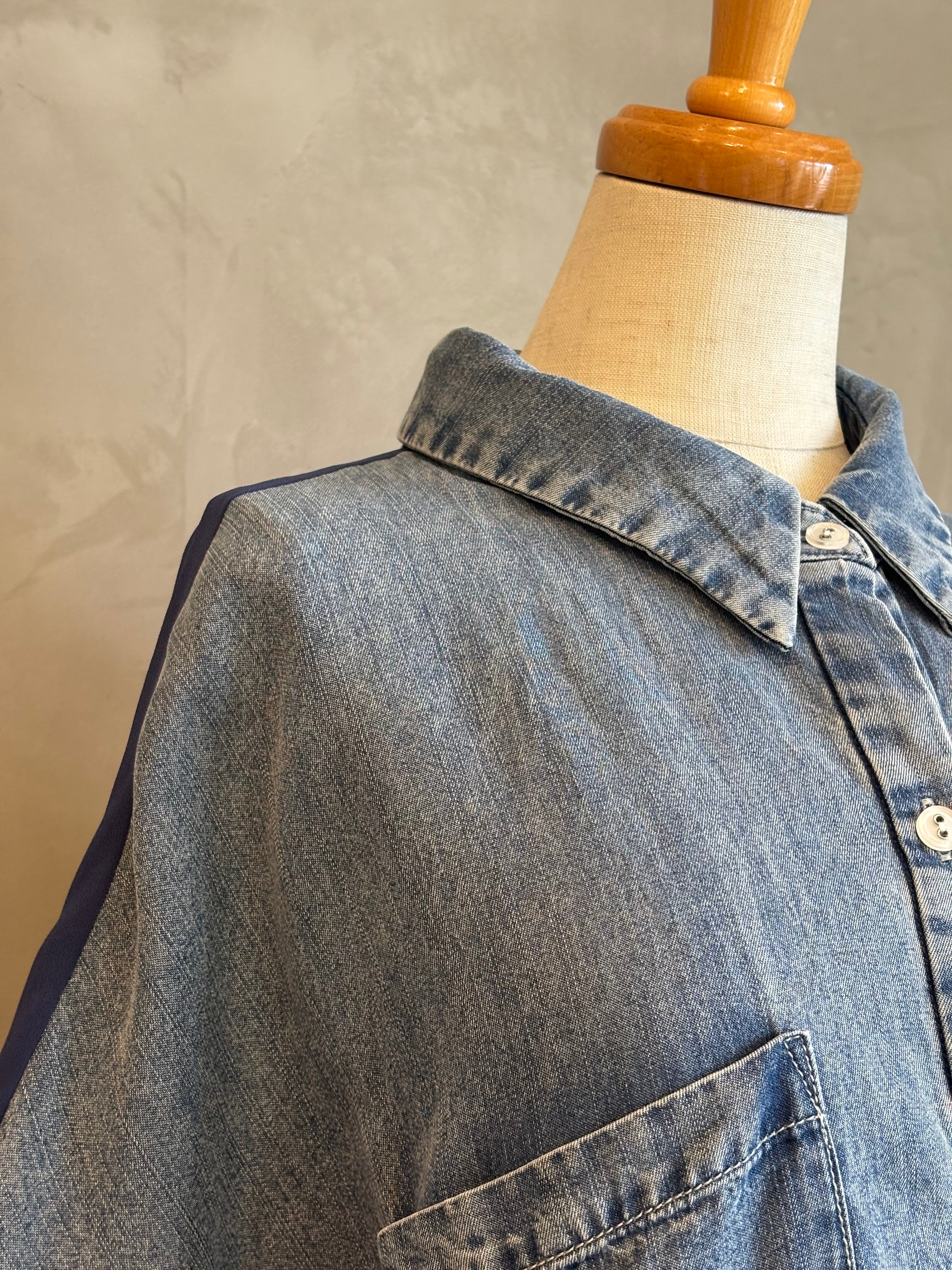 本日限定　CYNICALテンセルデニムシャツ612-95008新品タグ付き 本日限定 CYNICALテンセルデニムシャツ612-95008新品タグ付き 本日限定