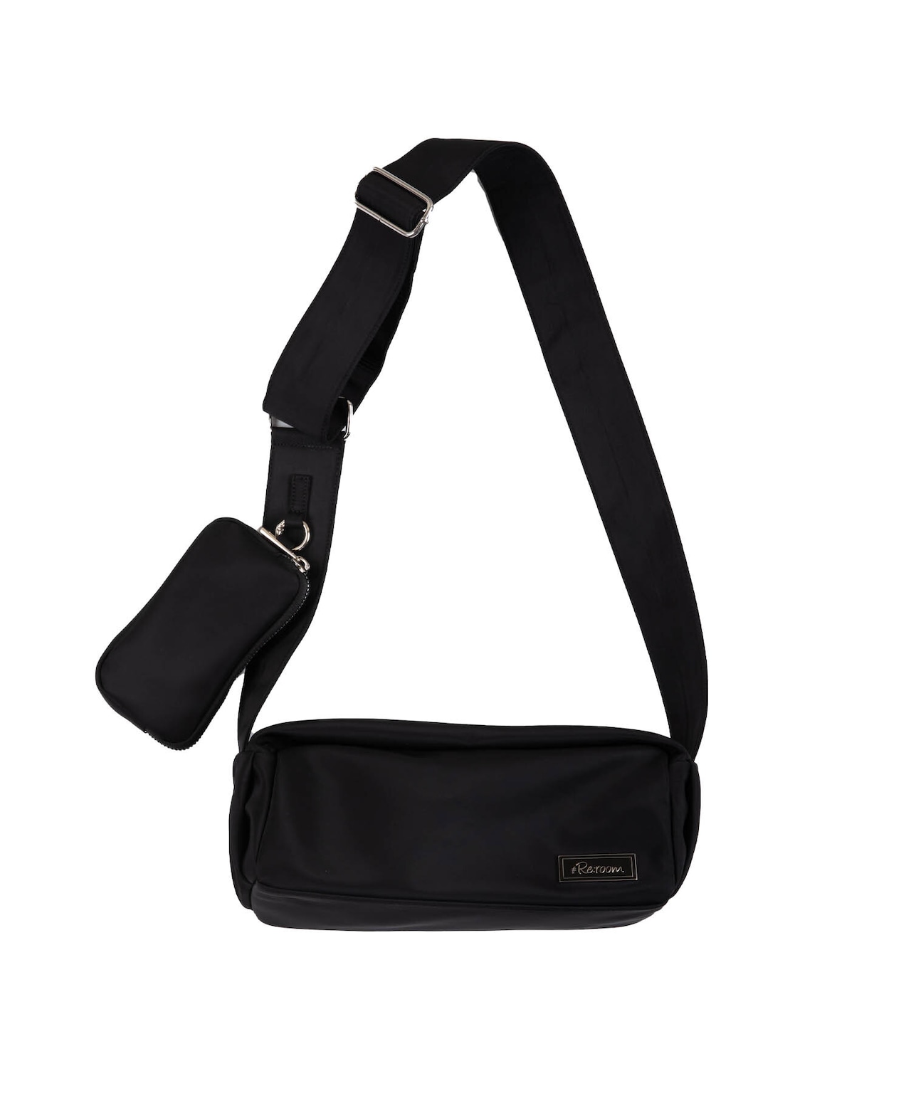 【#Re:room】NYLON LOGO SHOULDER BAG［REB053］