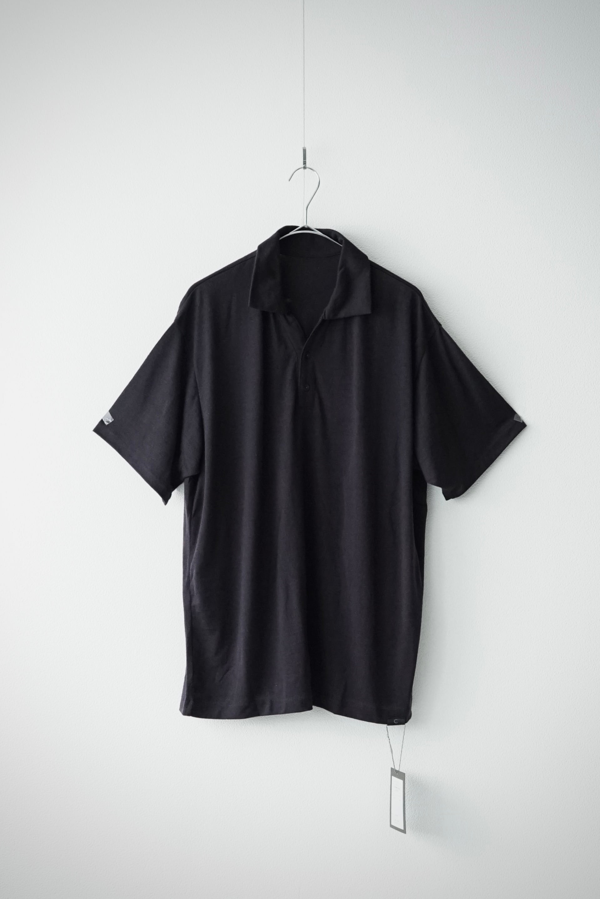 Super140s Washable Wool Jersey / Wool Polo (SHIIGOKUIRO)
