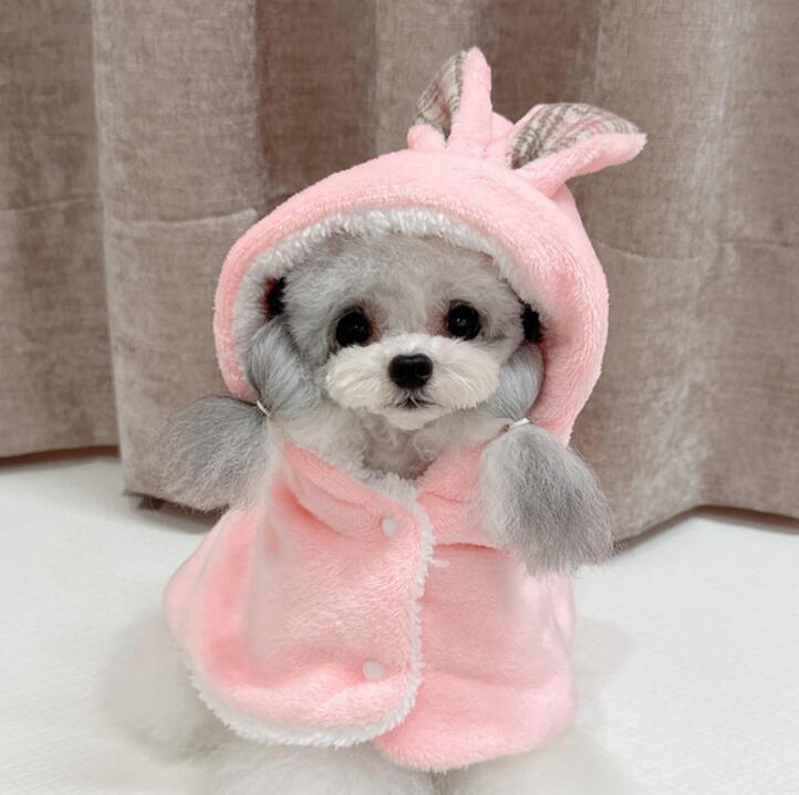 《予約》210942 ゆきぐにピンキーもふもふマント