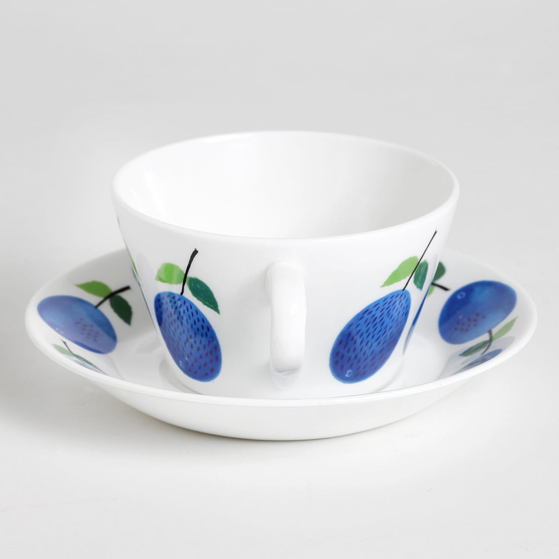 中国磁器 清代の光緒 に着色 秋操杯 全手描きシミュレーション 秋操