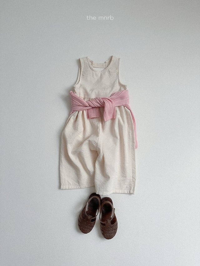 minirobe26su_Caramel Overalls