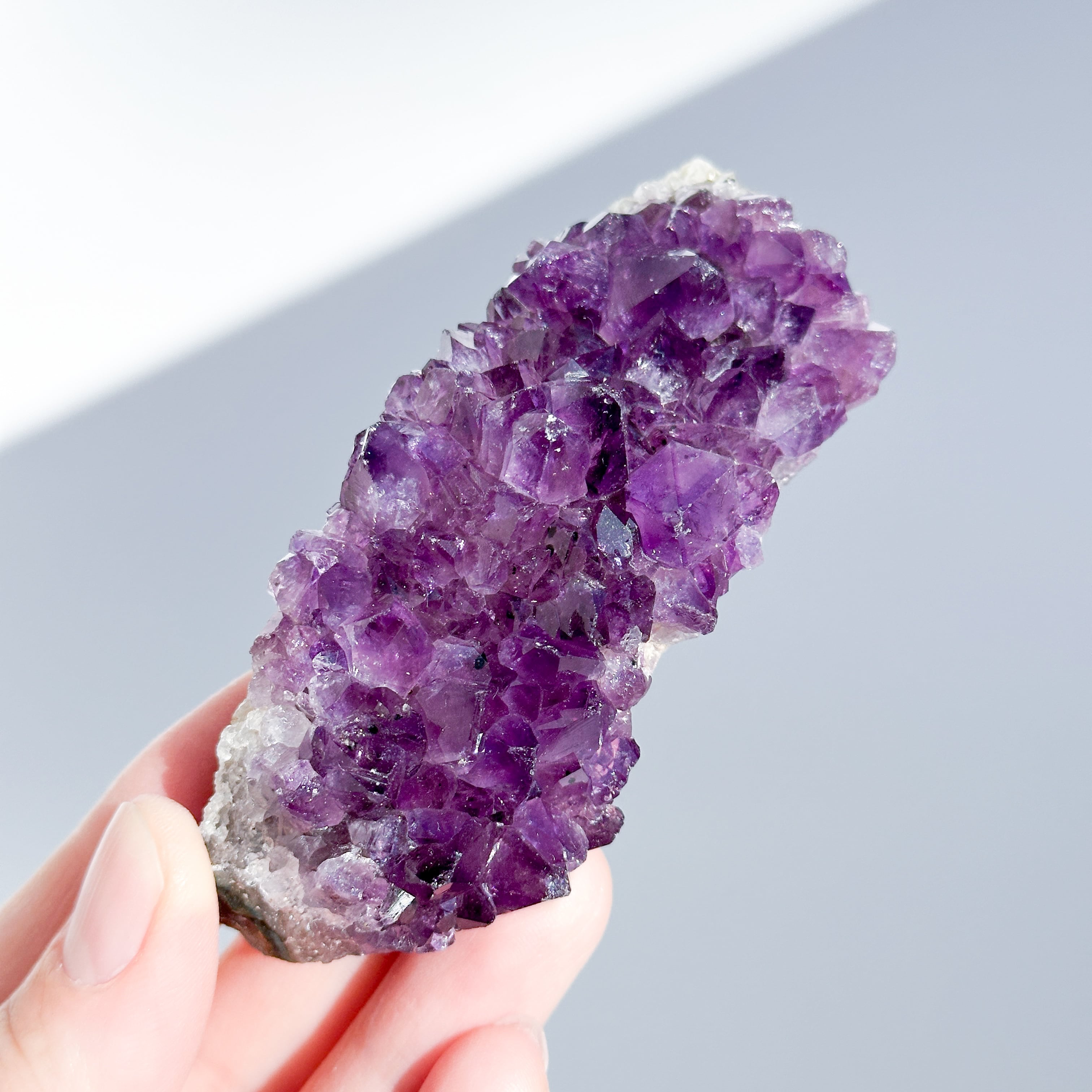 アメジスト原石 シェブロンアメジスト 原石 53g｜天然石 原石 通販のキラリ石