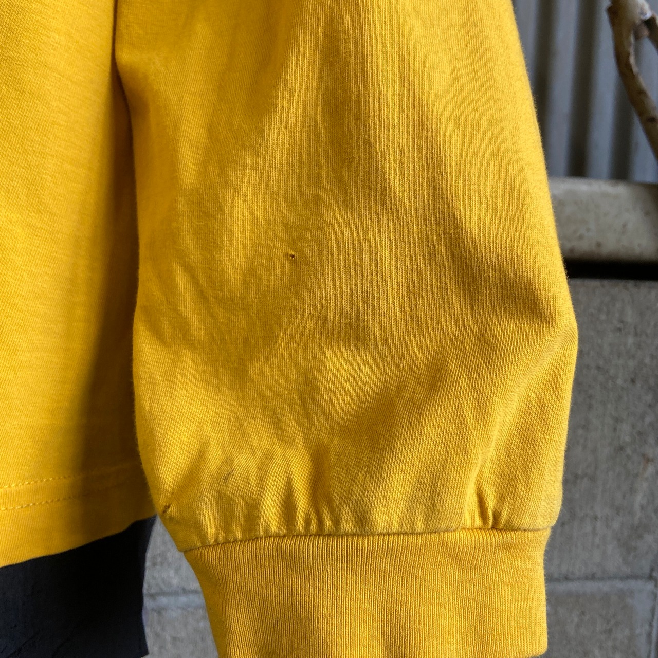 NAUTICA ノーティカ NS83 ロゴプリント ロングTシャツ メンズL 古着 
