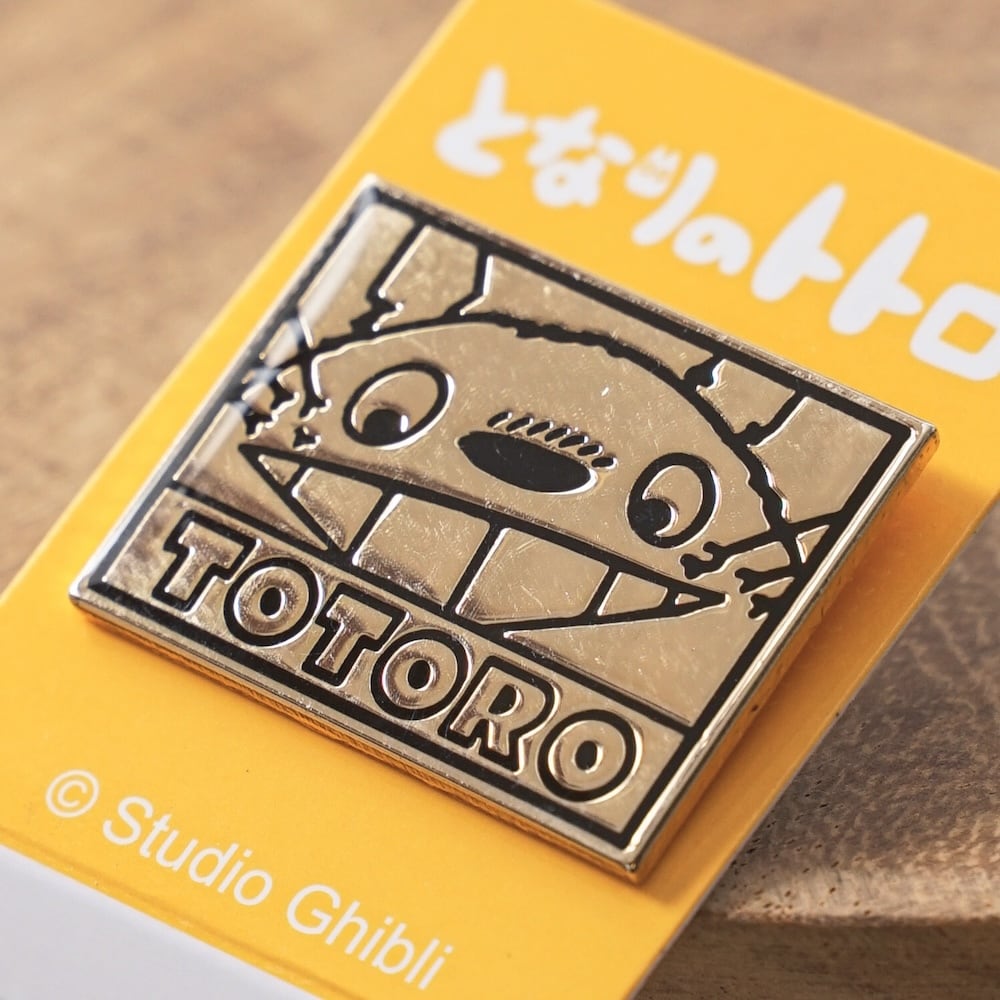 となりのトトロ ピンズ（大トトロ笑顔・四角形 / T-01/5739） | す