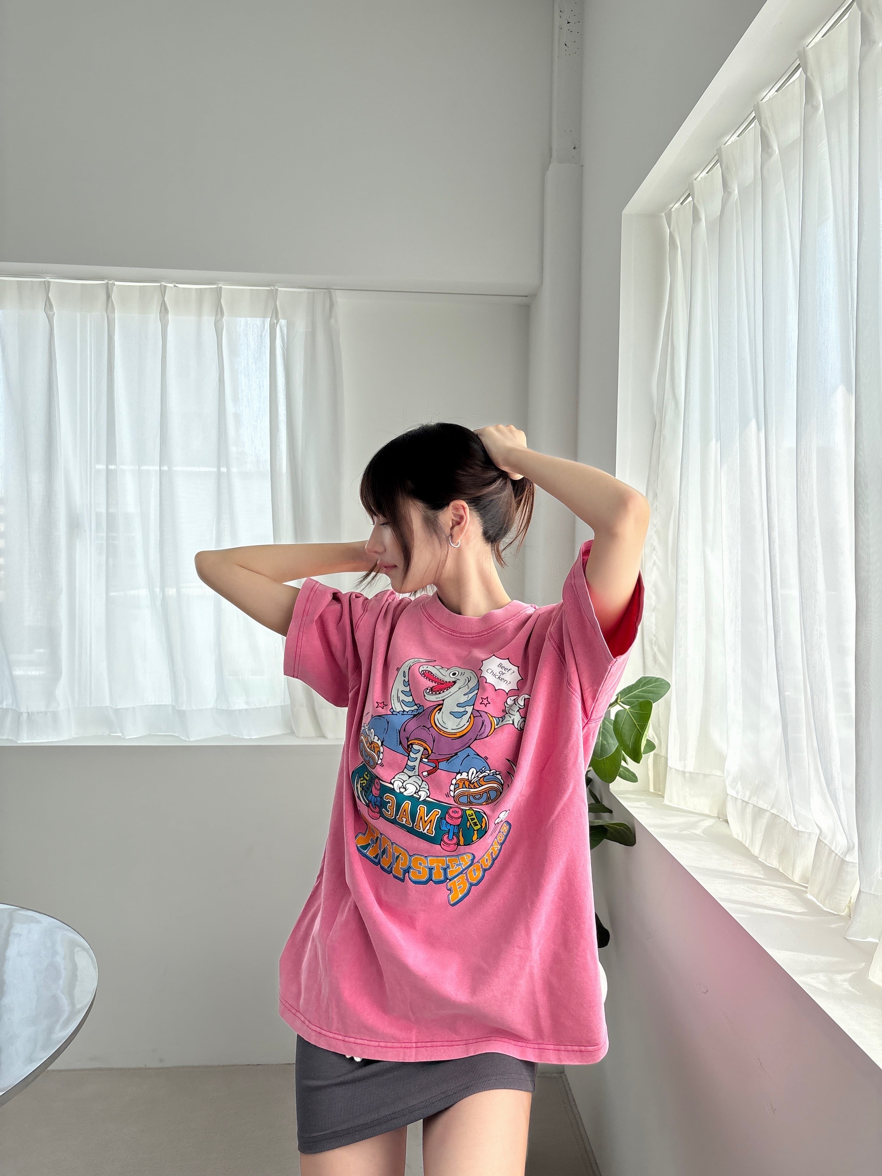 3AM Original】dinosaur skateboard tee shirts | 【ユニセックス