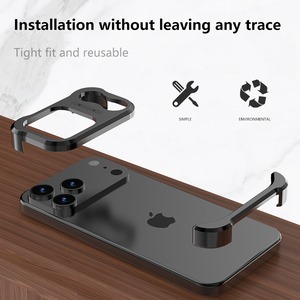 ◆iPhone 17/16/15/14/13/Pro/Pro Max/Plus/Air◆ Irregular Aluminum Bumper Phone Case / イレギュラー アルミニウム バンパー スマホケース