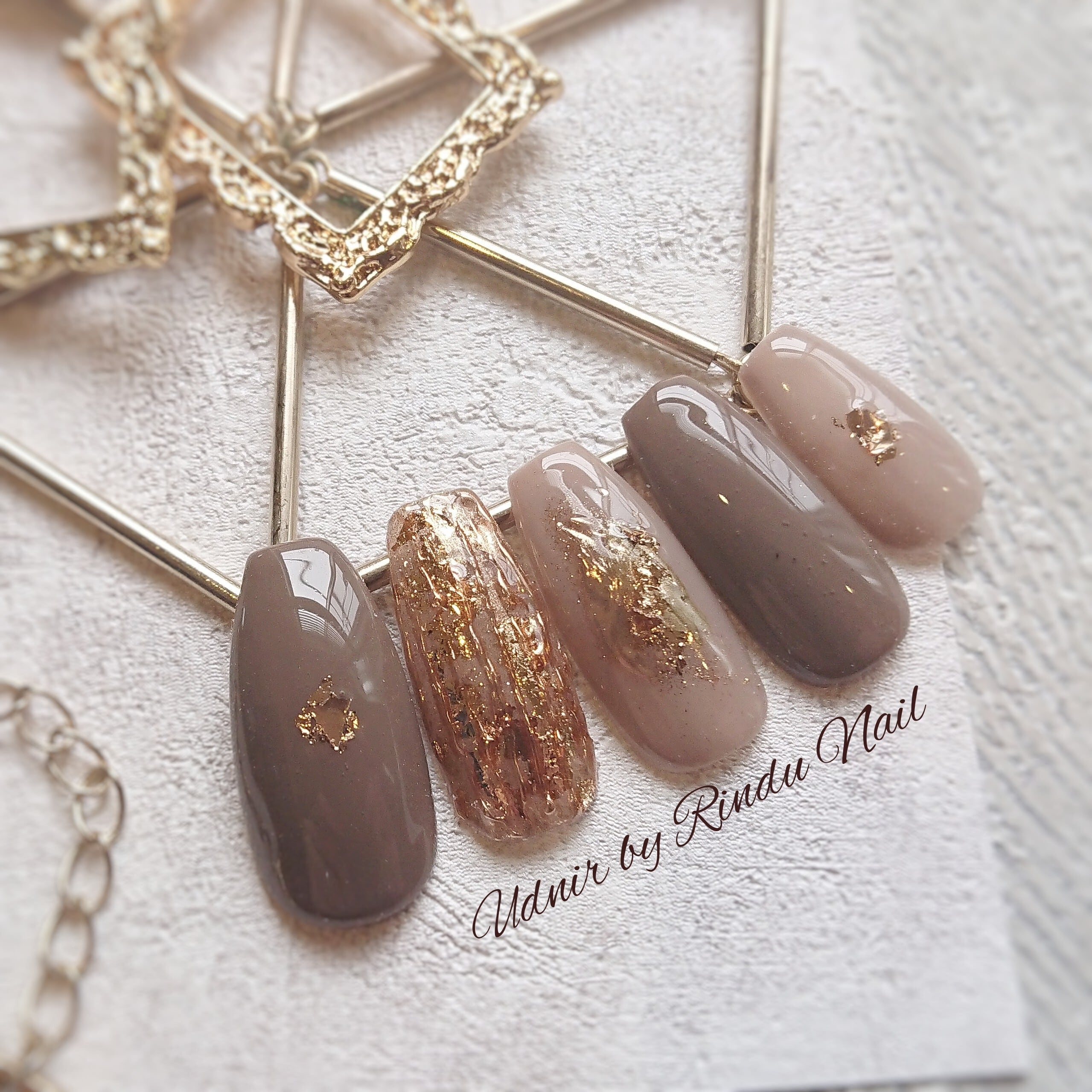 ネイルチップオーダー　rn_様 ☆サイズオーダー☆ネイルチップ18 | ネイルチップ販売 Udnir by Rindu