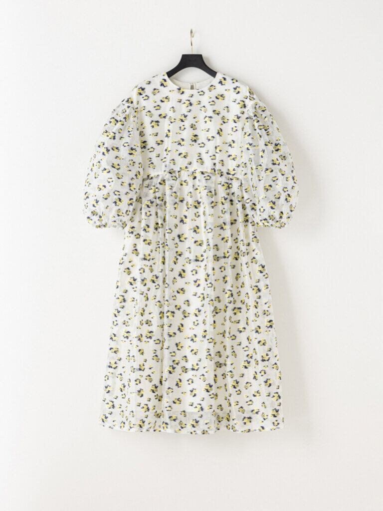 【1/上旬〜中旬入荷次第お届けのご予約】 Mewl/ミュール SOFIA DRESS M264-58173