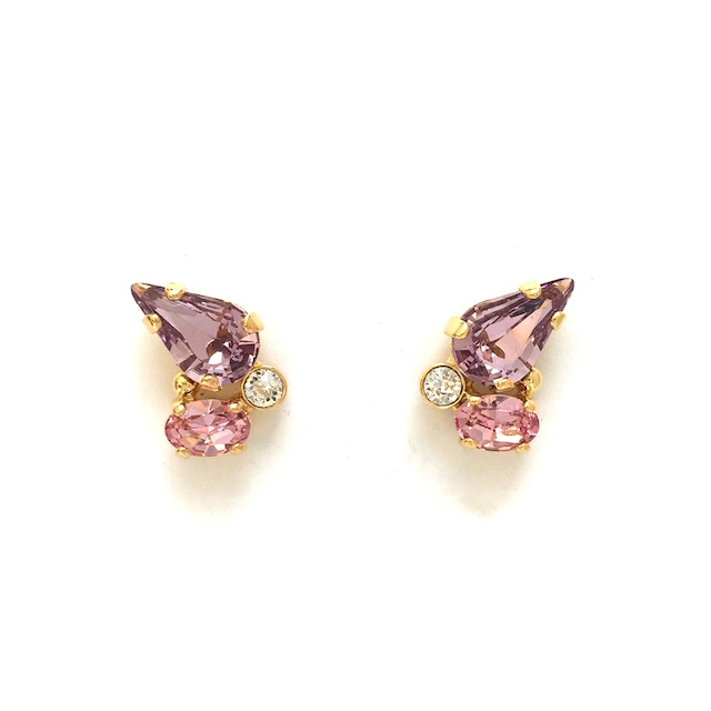 Birthstone/１月/ゴールド　ピアス