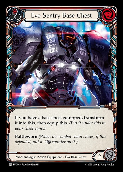 EVO043【EN】【Mechanologist】Evo Sentry Base Chest 画像