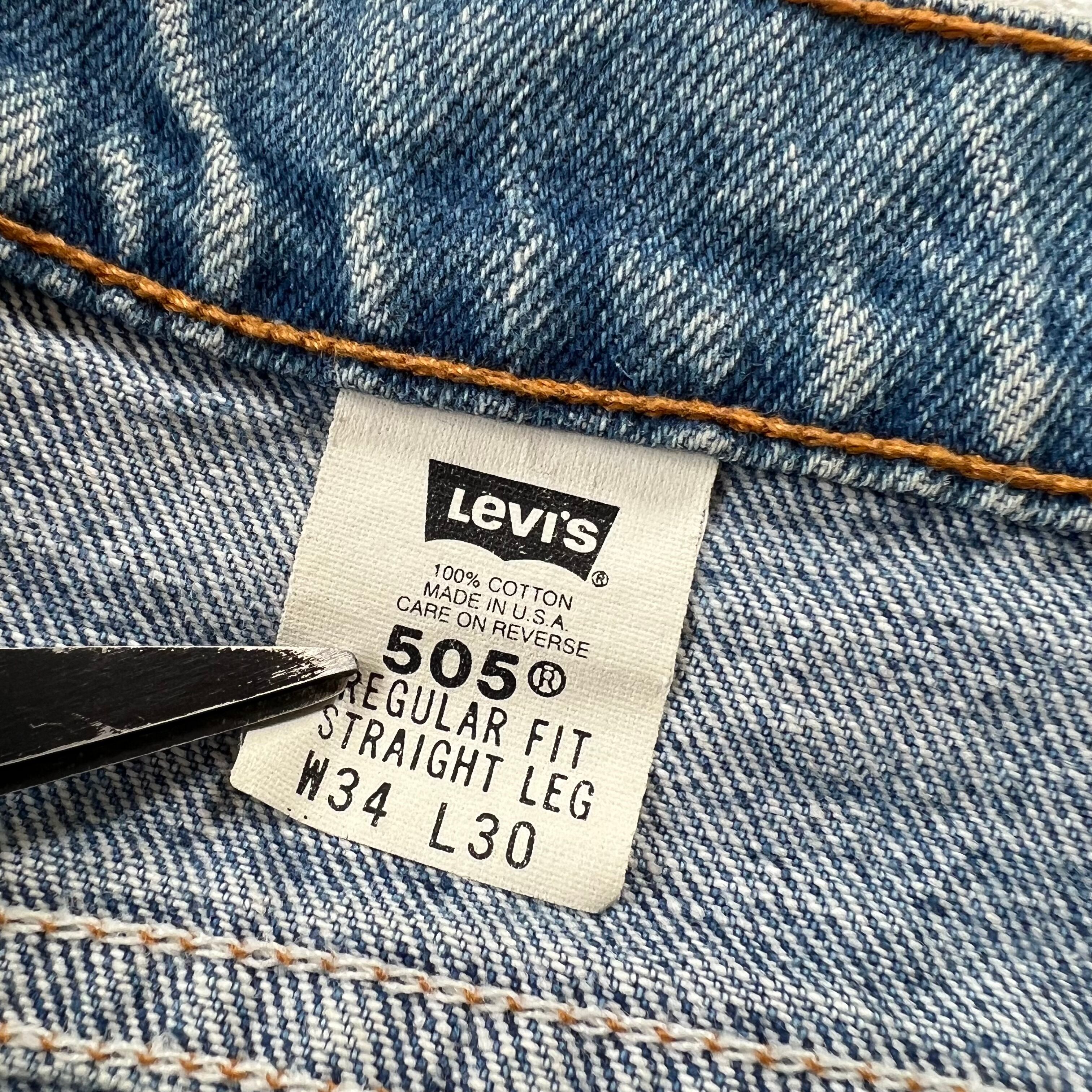 Levi's リーバイス 505 USA製 90s w34 L30