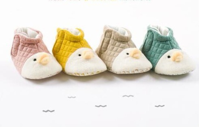ベビー キッズ シューズ 動物 可愛い ファーストシューズ 春 秋 4色 Spt