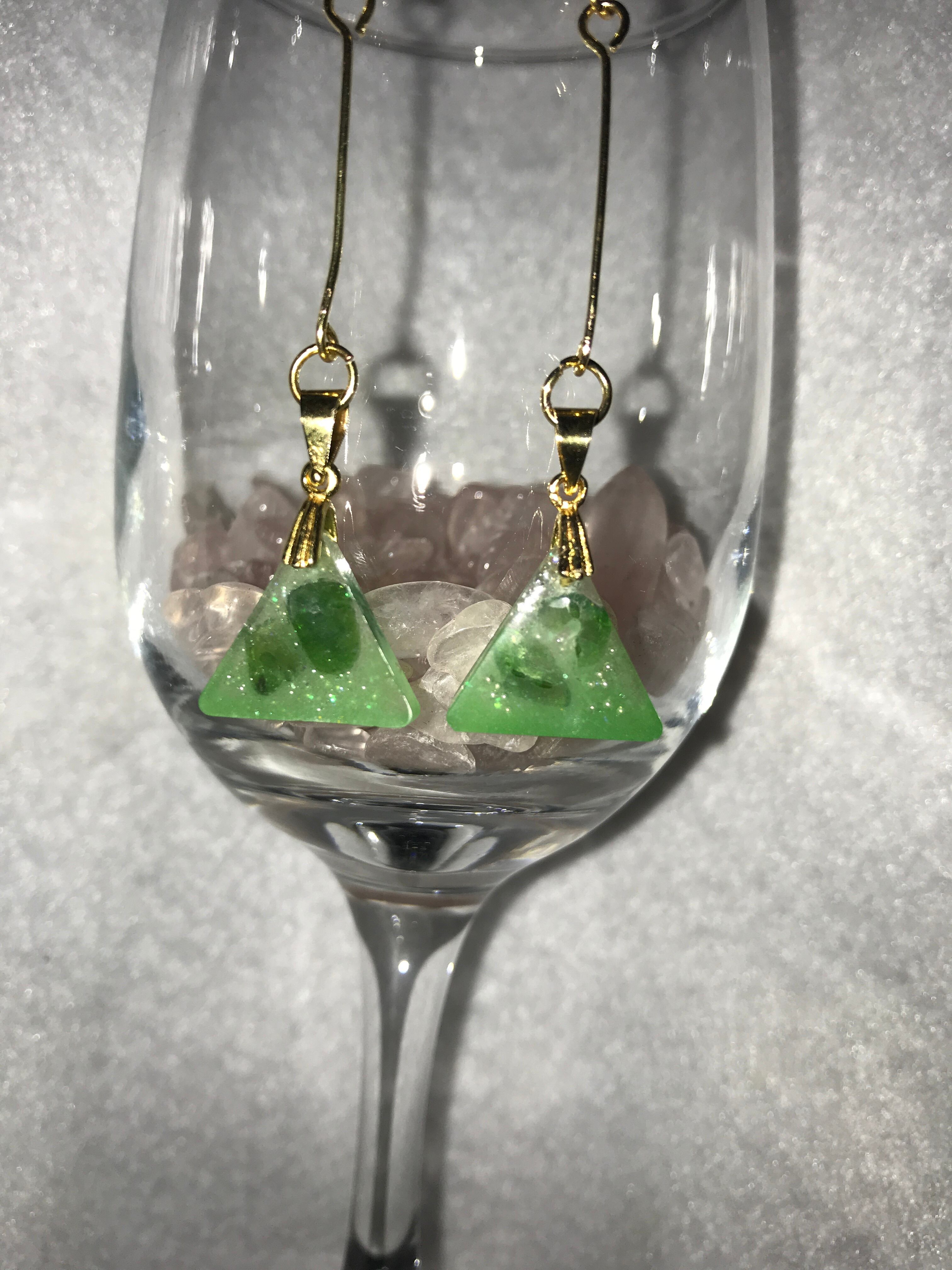 ペリドットピアス