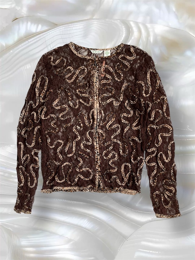 VTG lace cardigan