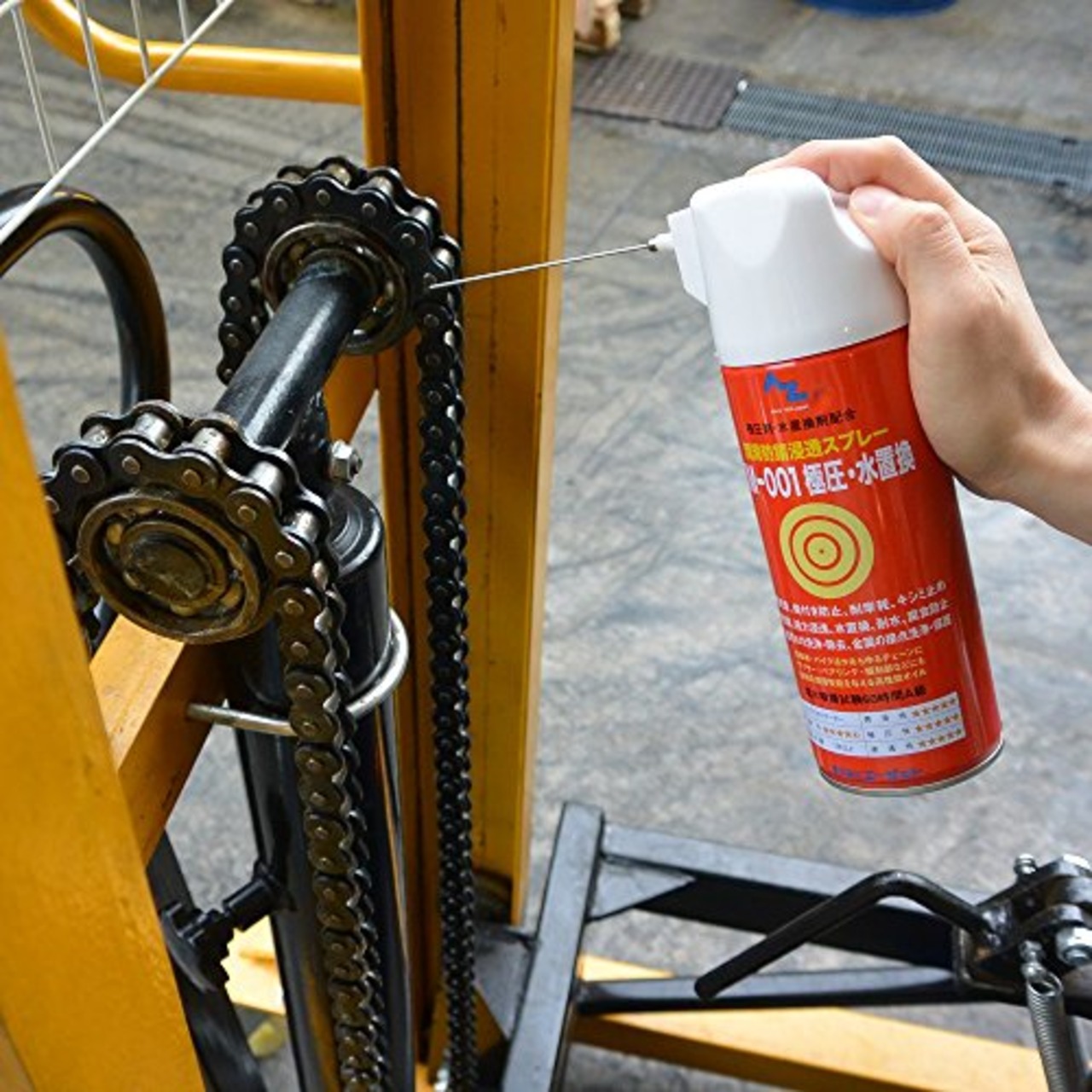 AZ(エーゼット) KM-001 極圧・水置換スプレー 420ml 多目的・多機能・多用途・超潤滑防錆浸透 オイルスプレー 浸透防錆潤滑油 浸透 防錆 潤滑剤 149