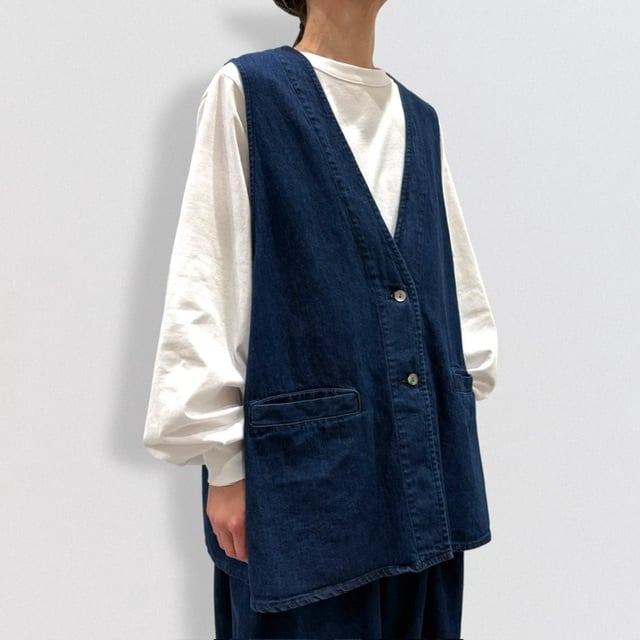 mizuiro ind デニム ベスト | CoCo Cuore