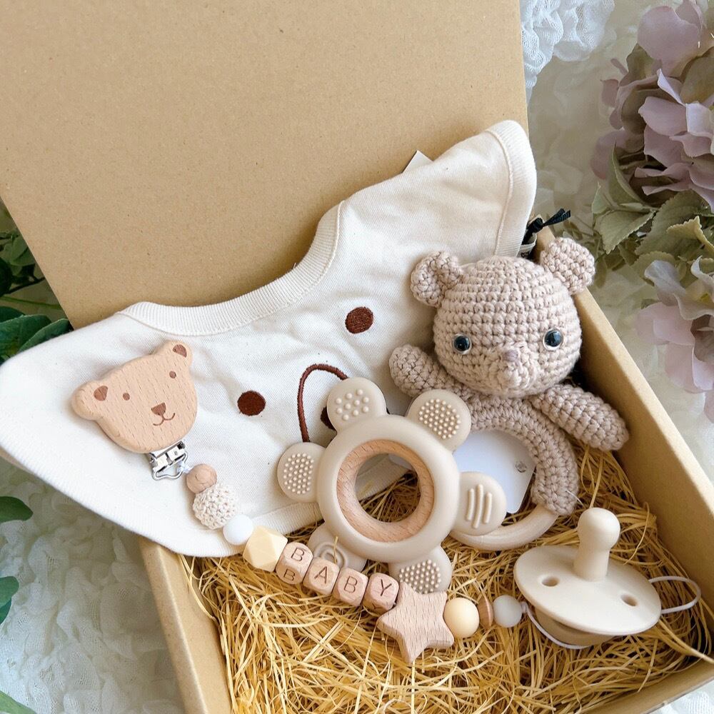 テディベアbaby♡カゴ&あひるset テディベアbaby♡カゴ&あひるset