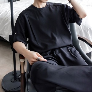 5/8 Sleeve Crew Neck Shirt(MT1499)