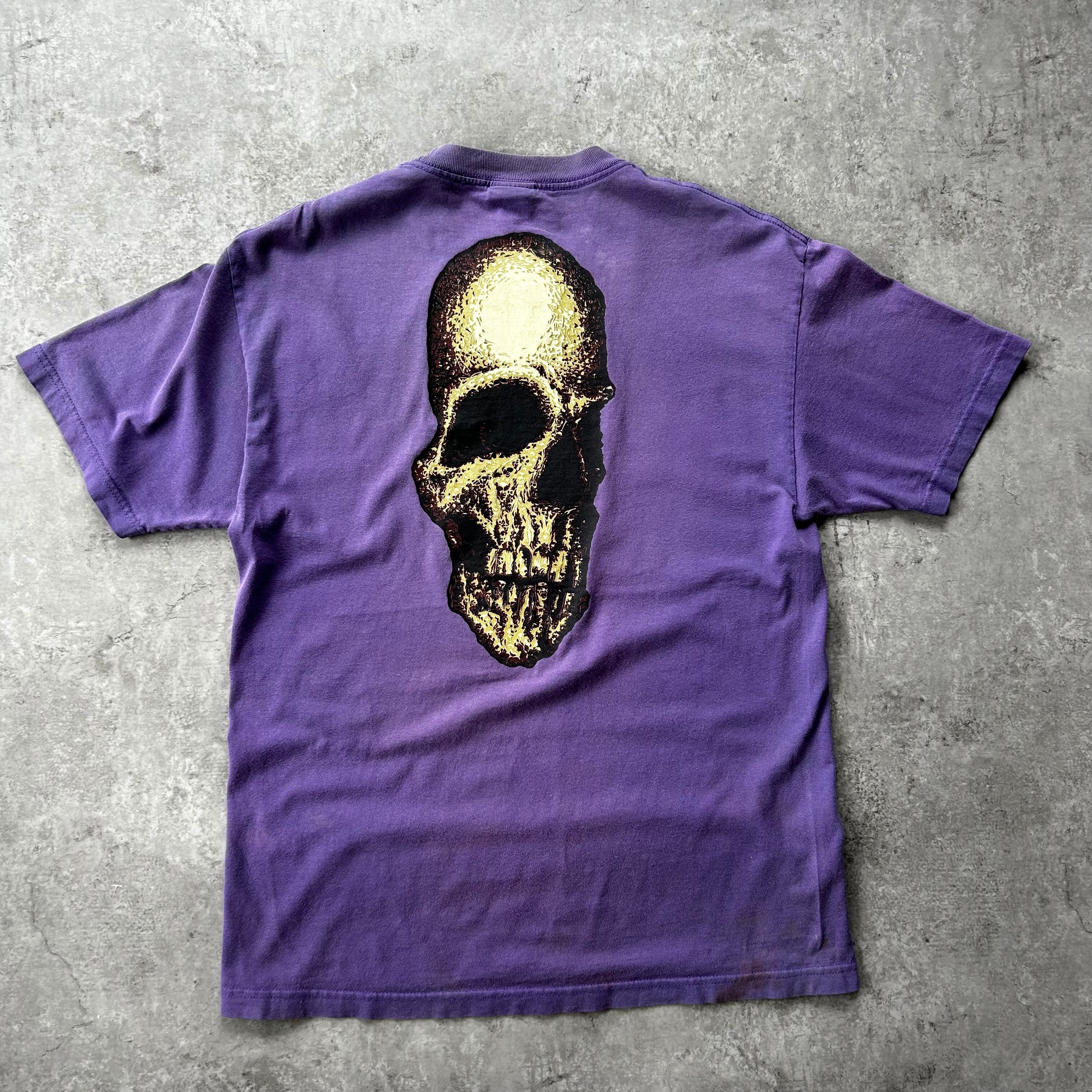 90s- サンタクルーズ tシャツ NHSタグ パープル L ビッグスカル | 東京
