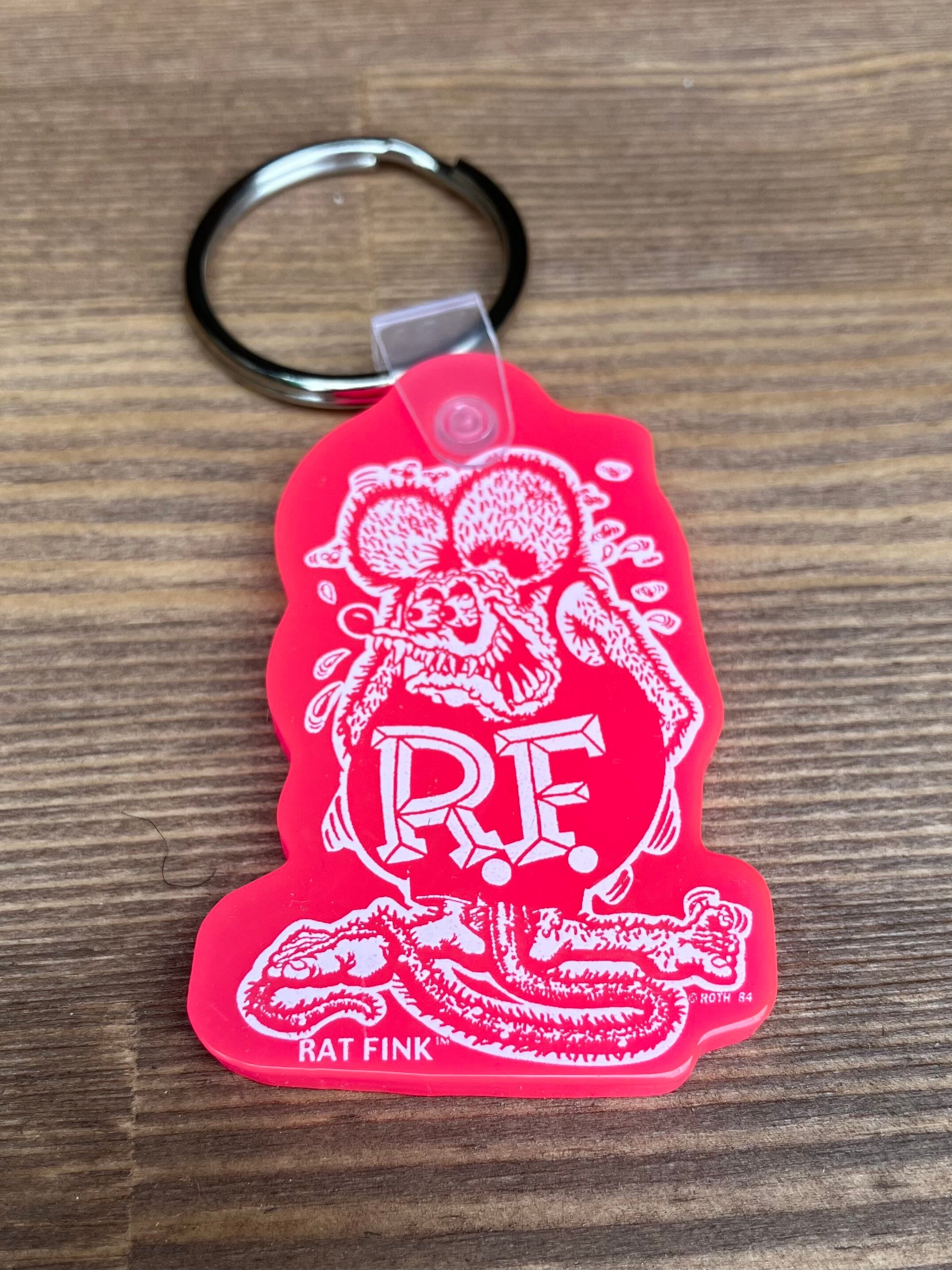 ラットフィンク ソフト ラバーキーリング キーホルダー RATFINK | 7810