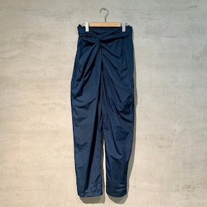 【COSMIC WONDER】Suvin cotton broadcloth wrapped pants/Sumi yambaru indigo/17CW11114-5