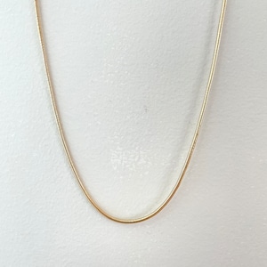 【GF1-75】16inch gold filled chain necklace