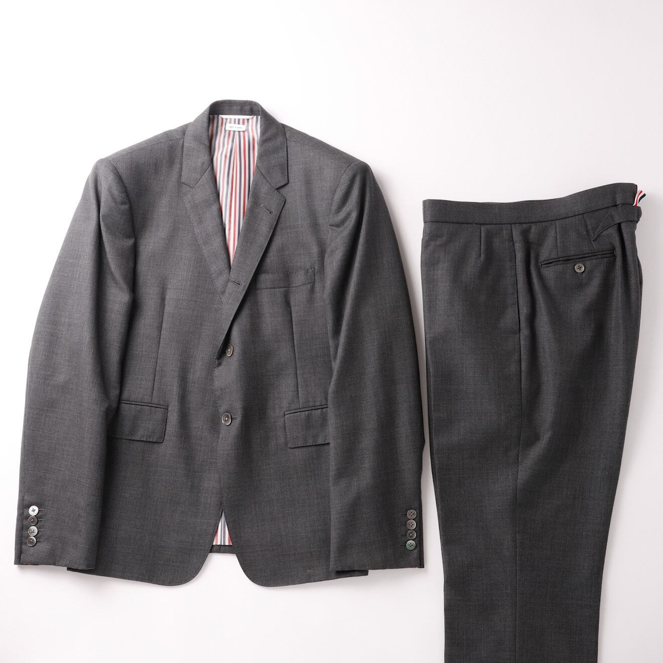 新品 《THOM BROWNE》　トムブラウン　ニットジャケット　グレー　3