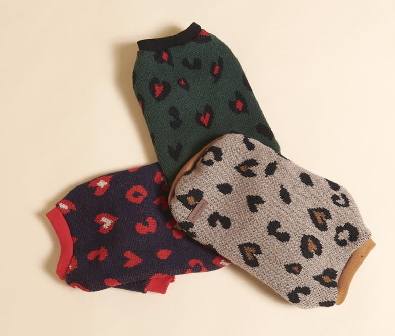 ハート柄ニット S ~ XL 3color / 犬服 新作 長袖 ドッグウェア 小型犬 中型犬 犬 服 暖かい 猫 ペット用品 ペット洋服 b43