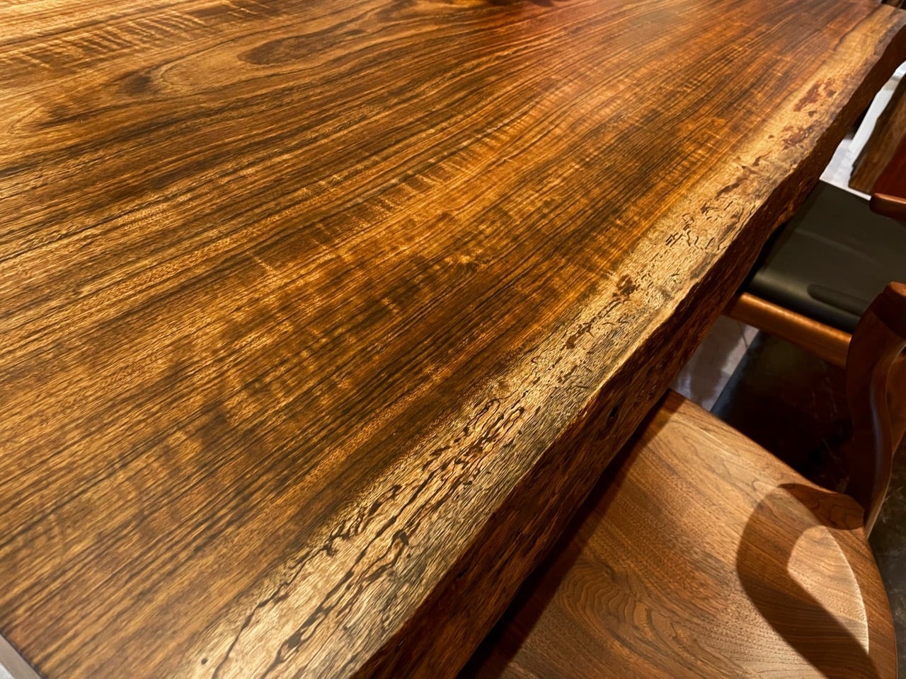 全面杢】オバンコール_1800×1000‐1100×80_横浜元町店_テーブル天