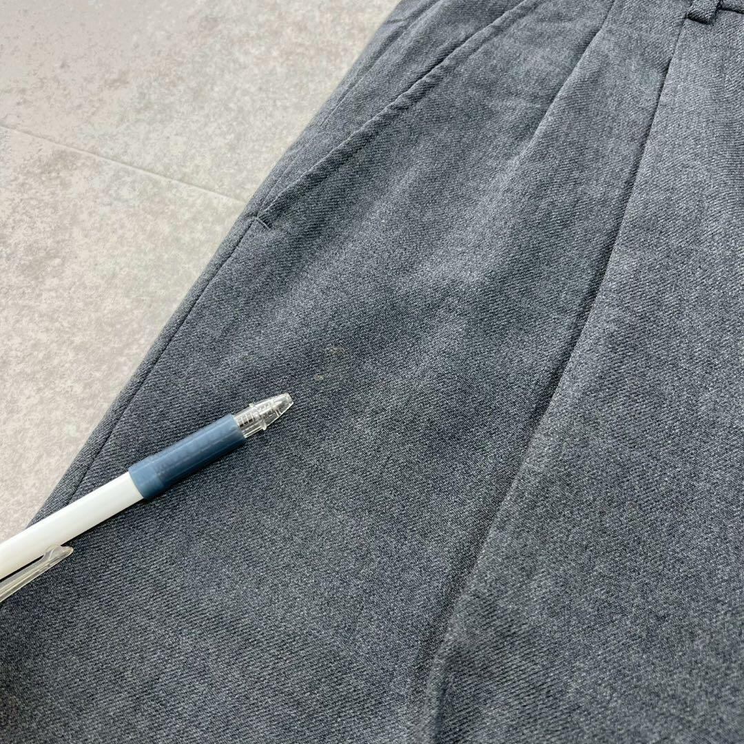 コムデギャルソン 80s スラックス 2タック パンツ グレー W31 | FREEKS