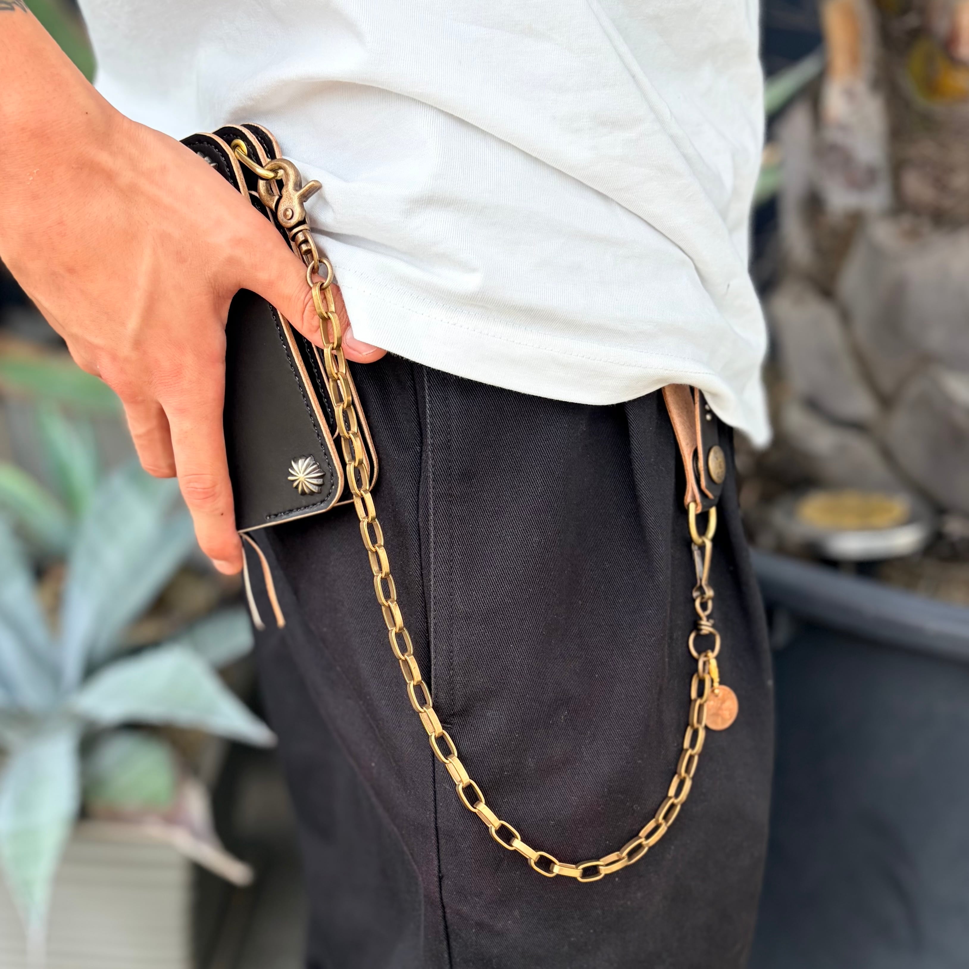 ロバートワーナー　ウォレットチェーン Vin＆Age 【2WAY WALLET CHAIN】 ウォレットチェーン キーホルダー 本