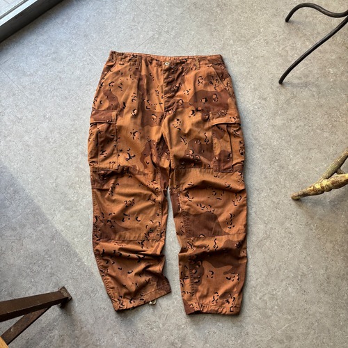 US ARMY Choco Chip Camouflage "Germent Dye" cargo pants ②【仙台店】