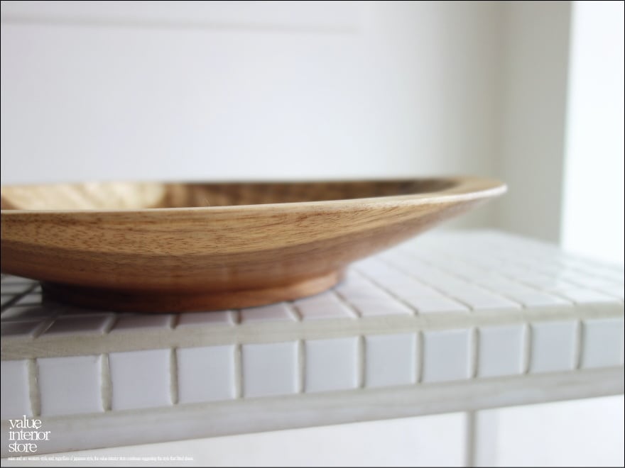 モンキーポッド総無垢材 デコレーショントレイN 小物入れ 飾り皿 木製