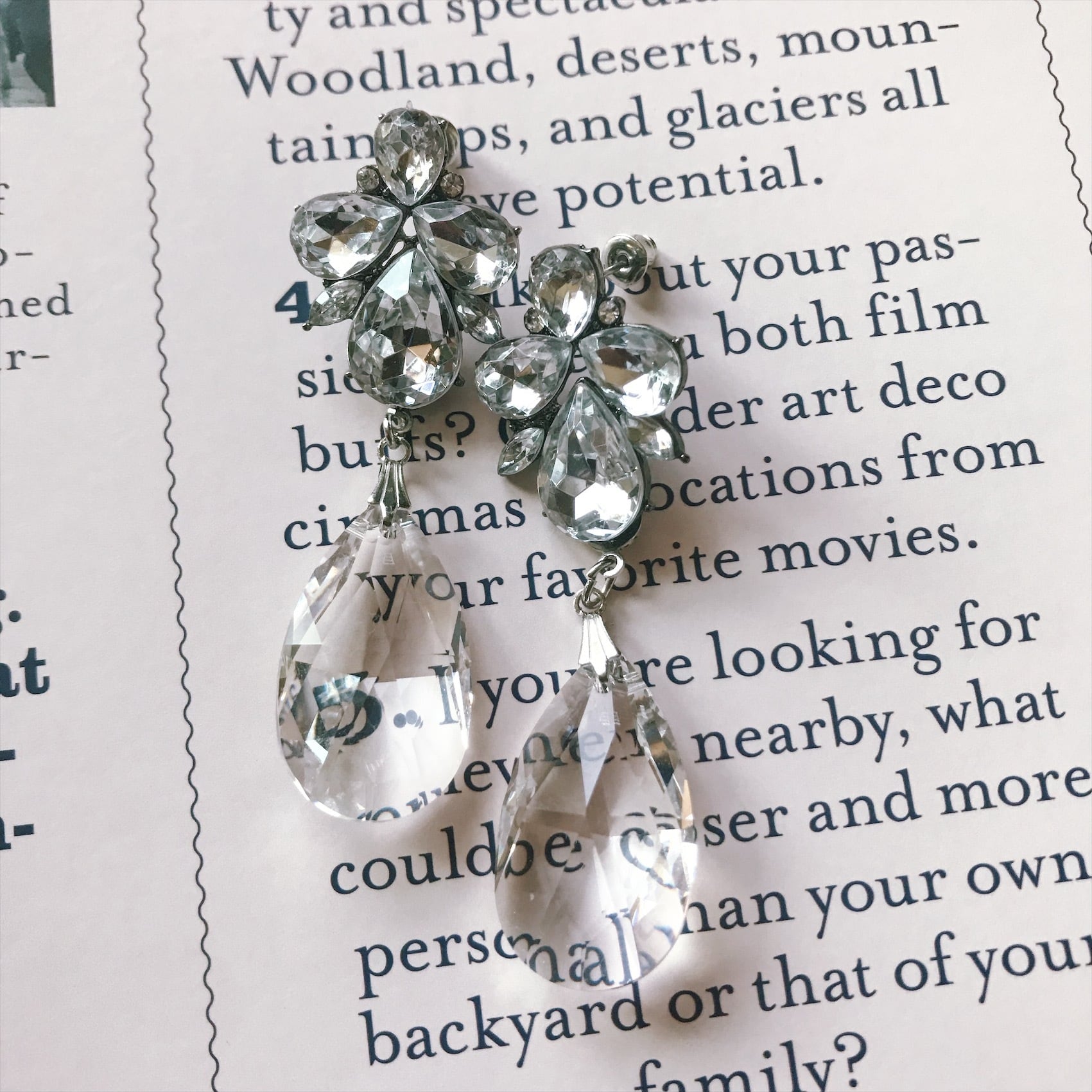 E-20 スワロフスキークリスタル ハンドメイドブライダル