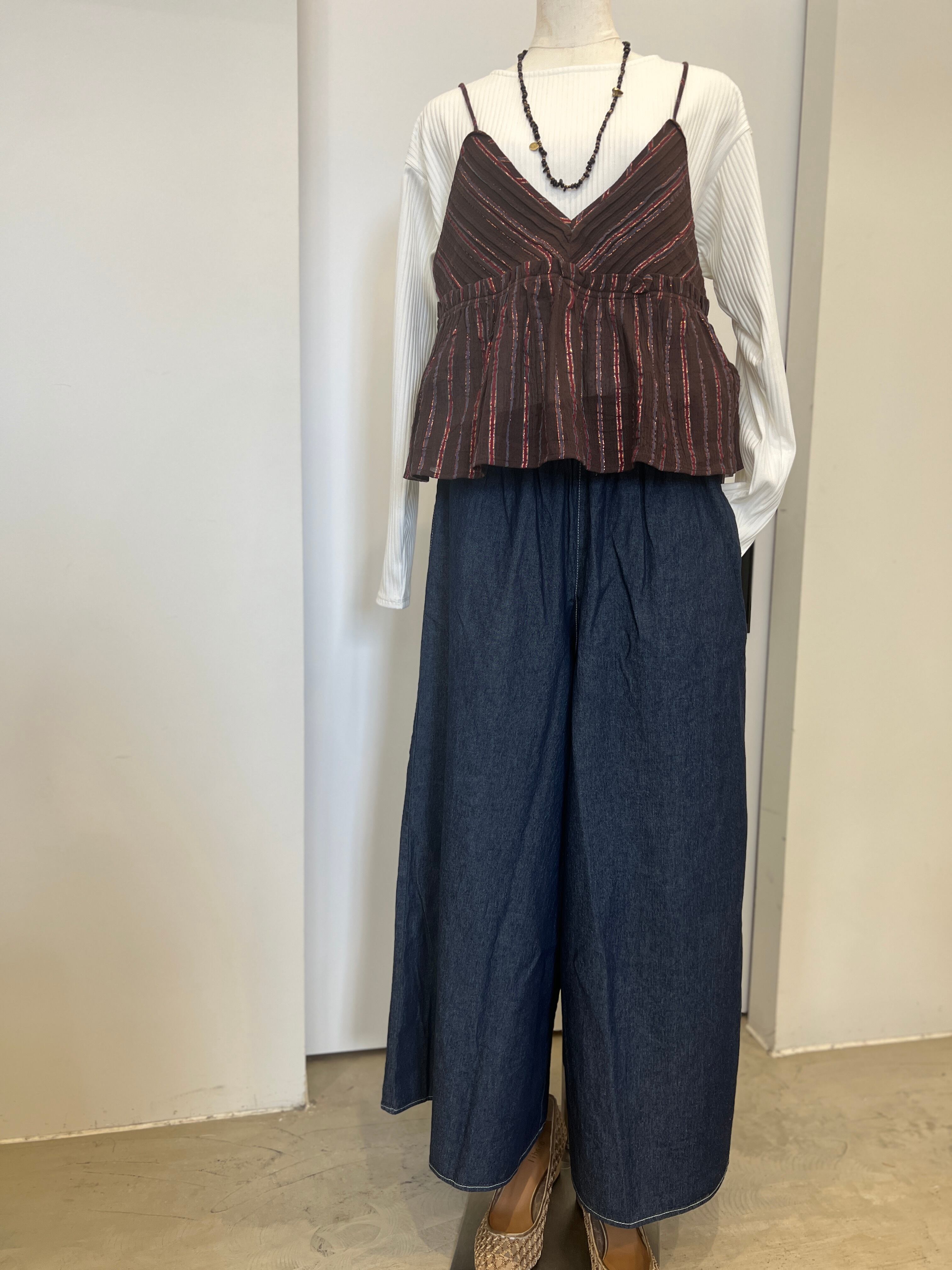 LEMELANGE】ストライプキャミソール 8613210 | MIEL select shop