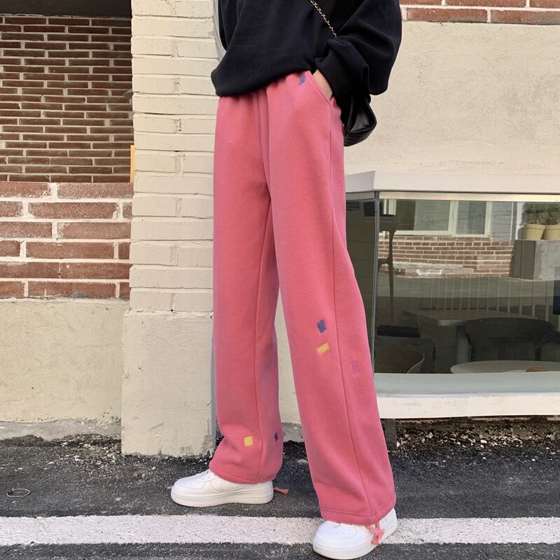 パンツ オータムウィンタールーズウェスト ピンク 秋物 冬物 スーパーモール40934007322