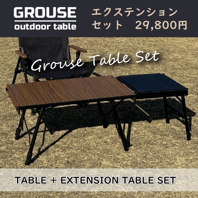 GROUSE TABLE SET