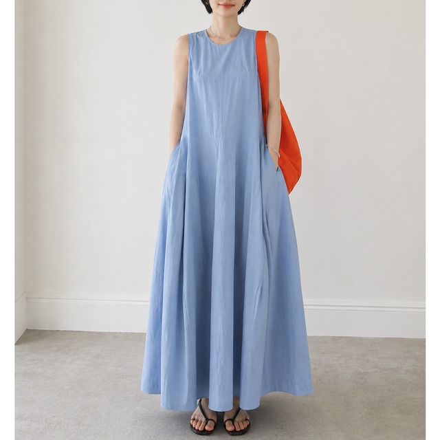 flare long onepiece　k-0174