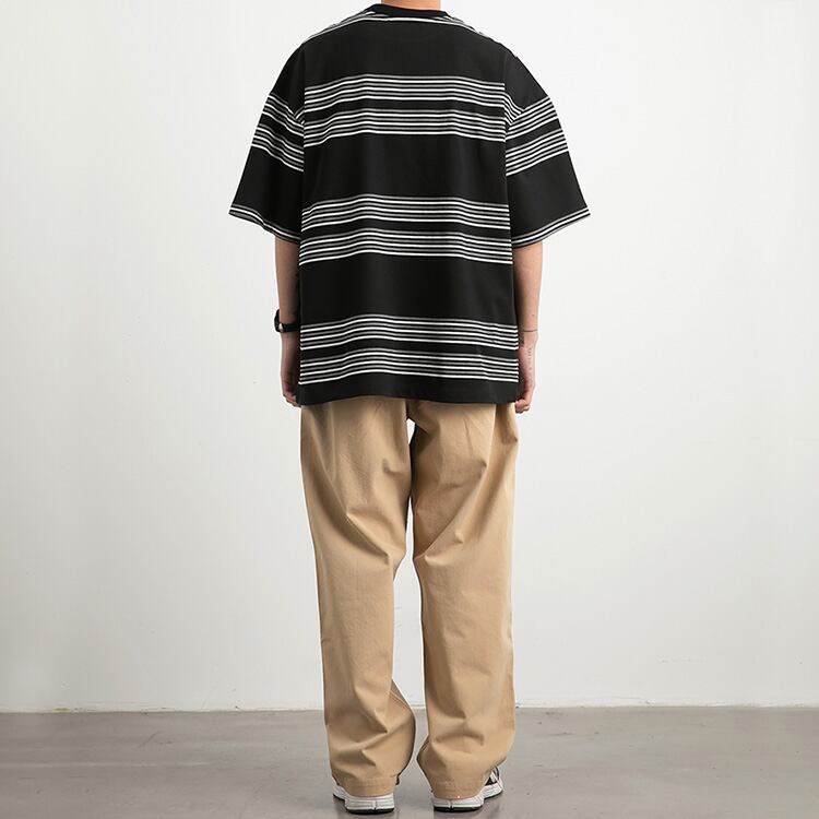 ★AMERICAN WIDE STRIPE T-SHIRT　　　A0627