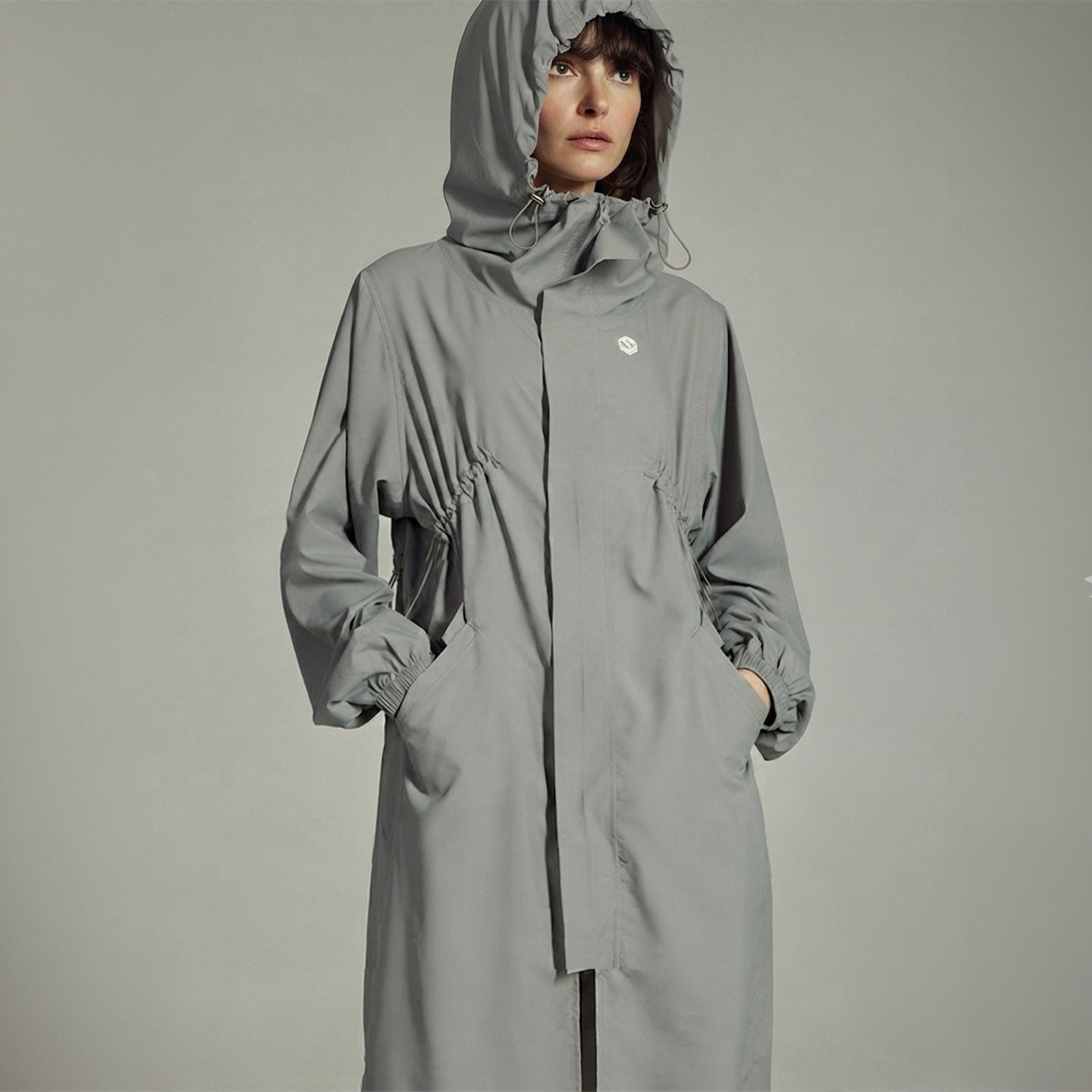 Utility hooded coat A00250