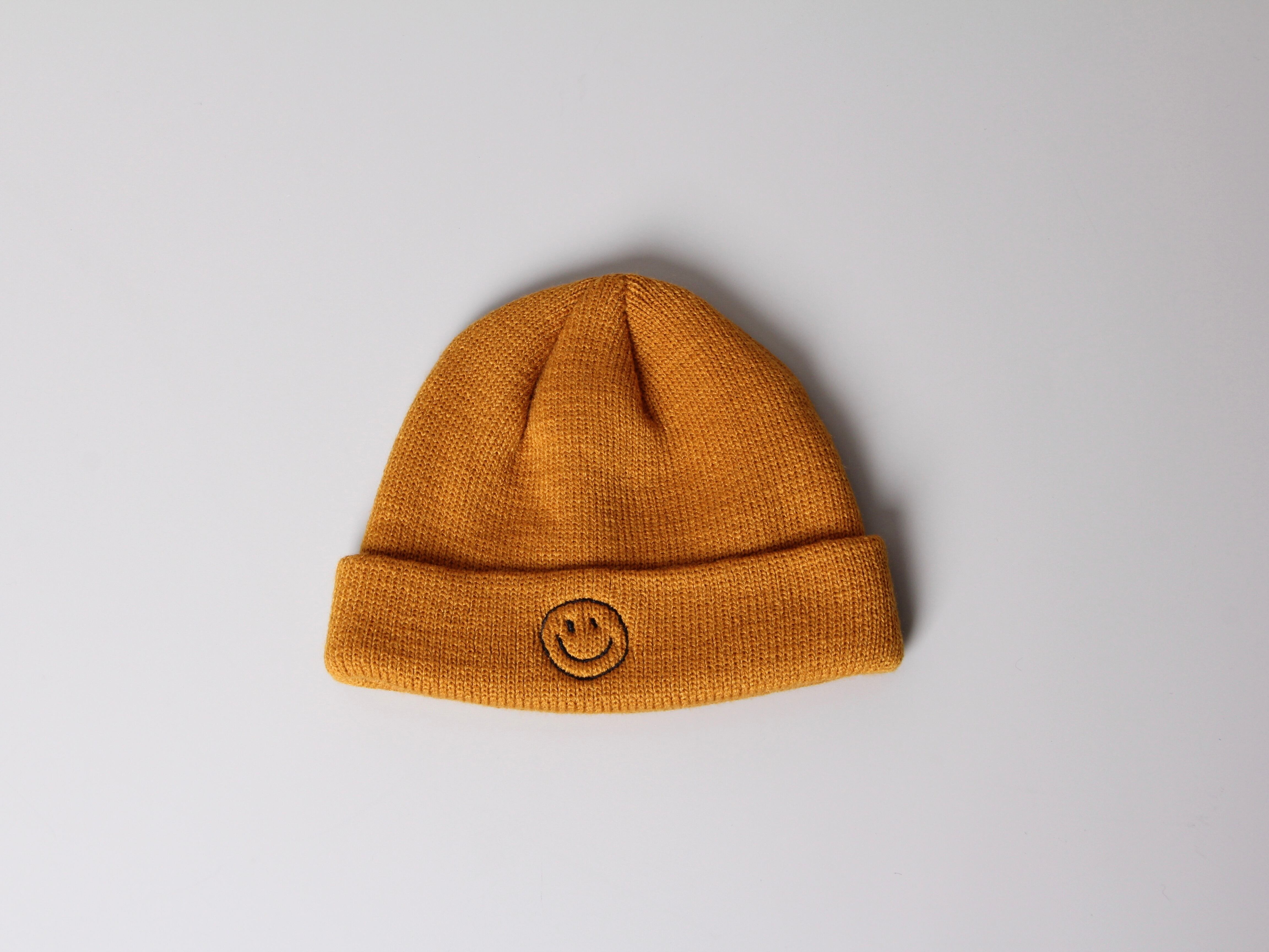 [即納] smile knit beanie