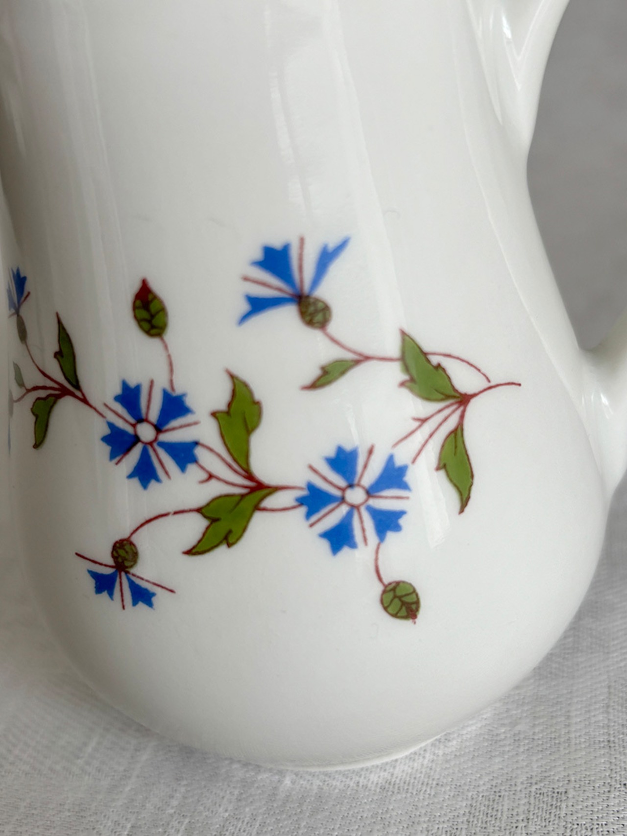 ピッチャー　ミルク　PILLIVUYT 矢車草　ピリヴィッツ　ソース入れにも 19twk12