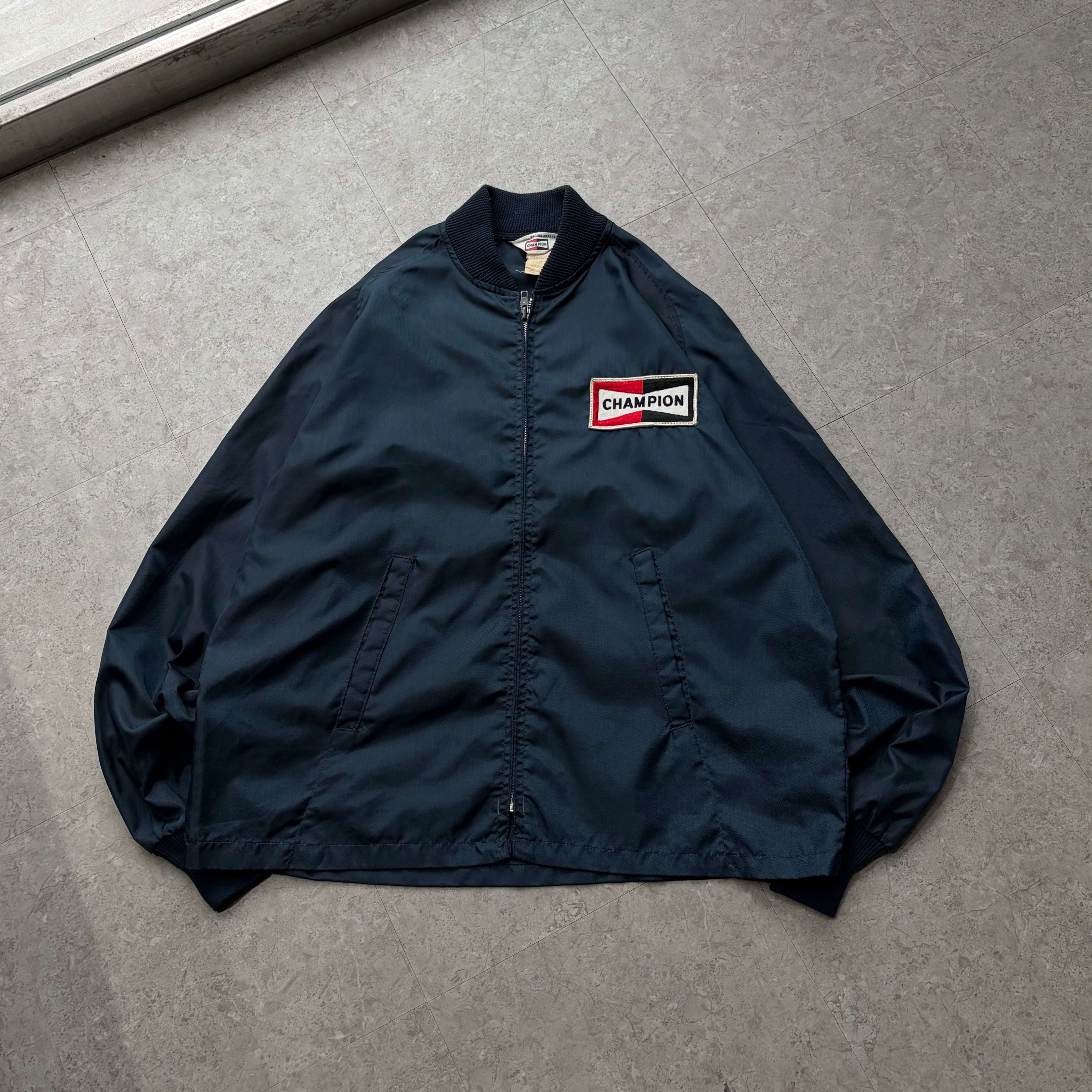 70s CHAMPION nylon racing jacket【仙台店】
