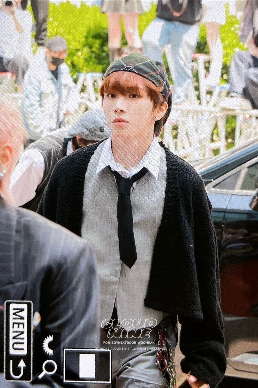 ☆BOYNEXTDOOR ウナク 着用！！【KONSTRUKTION】FANCY CROP CARDIGAN