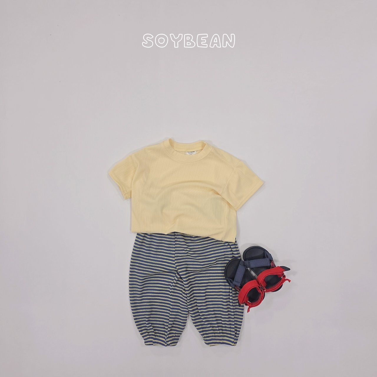 【取寄/韓国直送】SOYBEAN 26/SM ココバルーン上下セット｜夏服｜韓国子供服